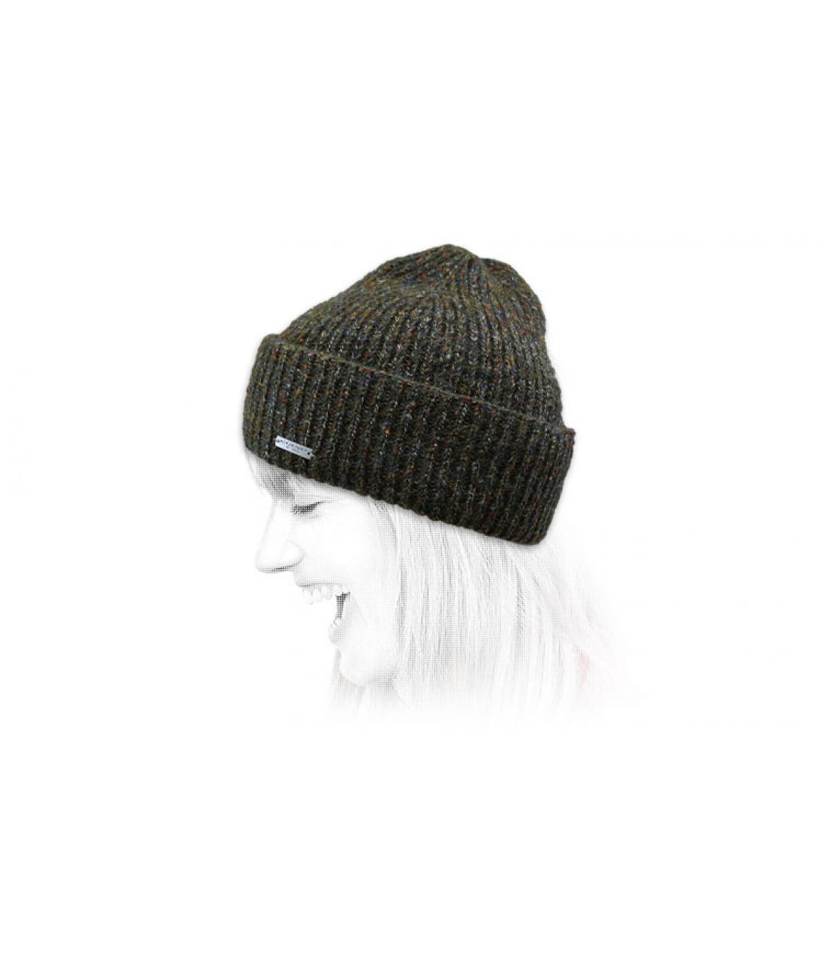 cappello docker verde oliva Toque in sprayed optic olive cappello docker verde oliva Toque in sprayed optic olive